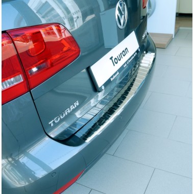 Накладка на задний бампер Volkswagen Touran III (2015-) бренд – Croni главное фото